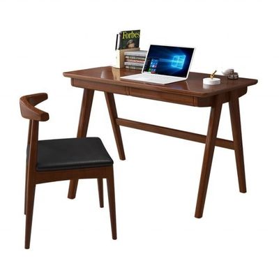 Escritorio de computadora de madera personalizado con material de superficie ecológico duradero