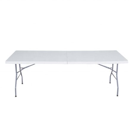Tabla de comedor plegable de plástico HDPE con estilo de diseño moderno