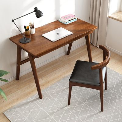 Escritorio de computadora de madera personalizado con material de superficie ecológico duradero