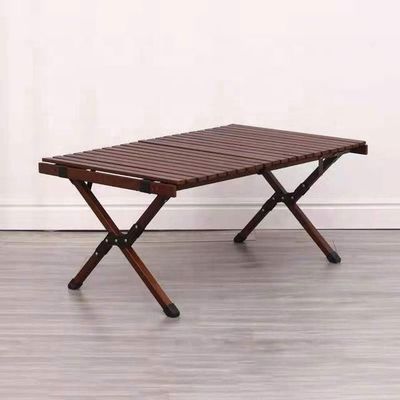 Mesa de comedor de picnic de madera sólida para fácil montaje y limpieza