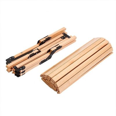 Mesa de comedor de picnic de madera sólida para fácil montaje y limpieza