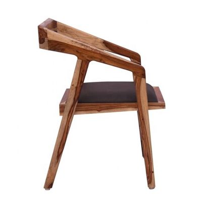 Diseño moderno de madera maciza silla de comedor muebles de hotel