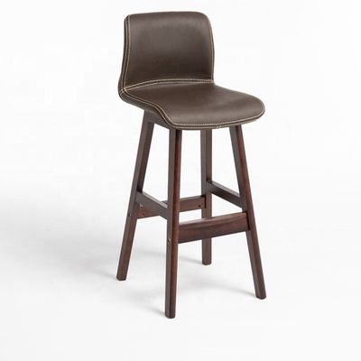 Exquisita mano de obra sillas de bar de cocina con sillas altas taburete de bar y diseño personalizado en color negro