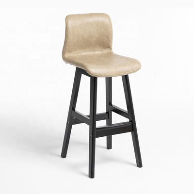 Exquisita mano de obra sillas de bar de cocina con sillas altas taburete de bar y diseño personalizado en color negro
