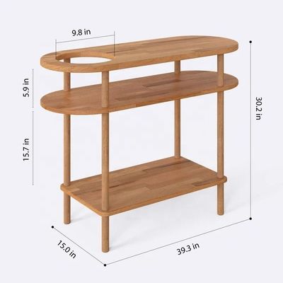 Tabla de la naturaleza de madera sólida para personalización de la casa entrada baño sofá pasillo