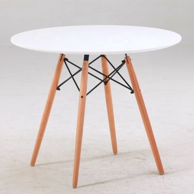 NO Plegable Aseguramiento Personalizado Práctico Profesional Cuadrado Mesa de comedor con Piernas de Madera Sólida Mesa de café Embalaje de correo