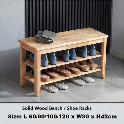 NO Estante de zapatos plegados Estante de zapatos para el hogar simple Estante de zapatos para el hogar hecho de madera de haya