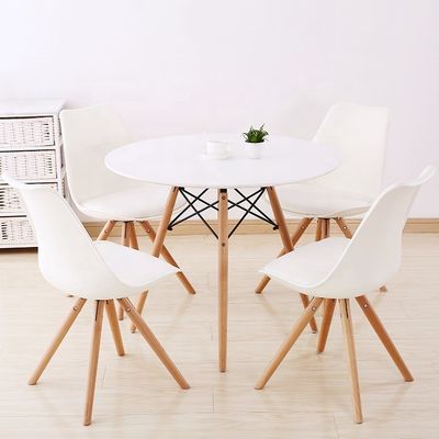 NO Plegable Aseguramiento Personalizado Práctico Profesional Cuadrado Mesa de comedor con Piernas de Madera Sólida Mesa de café Embalaje de correo