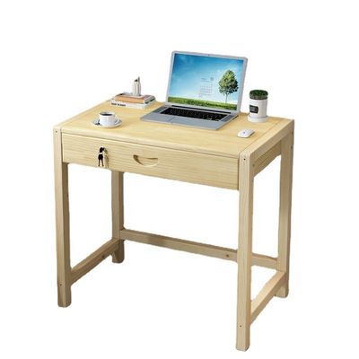 Moderno de color personalizado de madera sólida Muebles de oficina para el hogar Mesa de estudio de dormitorio pequeño