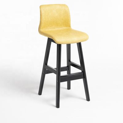 Exquisita mano de obra sillas de bar de cocina con sillas altas taburete de bar y diseño personalizado en color negro