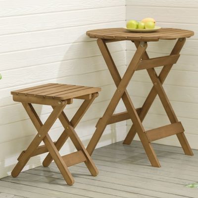 Tabla baja de bambú portátil de madera con piernas plegables luz lujoso balcón nórdico para entretenimiento al aire libre