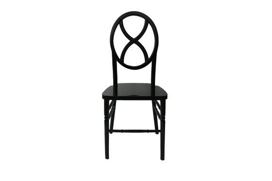 NO Materiales de madera sólida plegados sillas de banquete apilables para muebles de hotel espalda redonda Chiavari Design