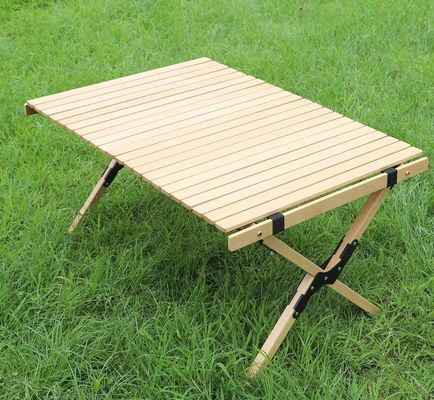 Competitividad Torta Roll Plegable mesas de madera de transporte de la mesa de ocio al aire libre Muebles de madera generales para el lujo estilo moderno