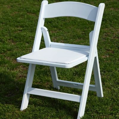 Silla plegable portable para eventos de bodas Material de madera PP
