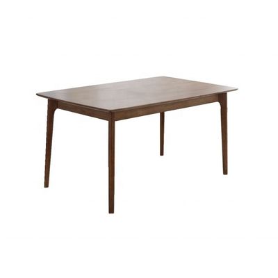 Conjunto de mesa de comedor de madera sólida personalizable para comedor profesional y elegante