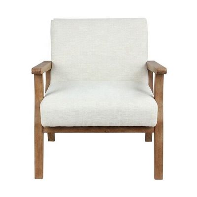 Silla de Ocio de Piernas de Madera Sólida para la última elaboración personalizada exquisita Silla de brazo de sala de estar