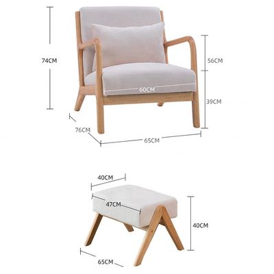 2021 Diseño personalizado Economía práctica Silla de sillón silla para sala de estar Mejorar su espacio de vida