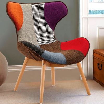 Envase de correo general Muebles para el hogar personalizados Economía práctica Ocio Silla de salón con piernas de madera Silla de estudio