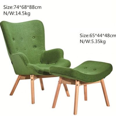 Envase de correo general Muebles para el hogar personalizados Economía práctica Ocio Silla de salón con piernas de madera Silla de estudio