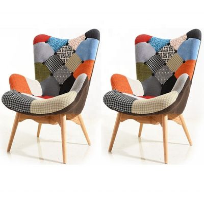 Envase de correo general Muebles para el hogar personalizados Economía práctica Ocio Silla de salón con piernas de madera Silla de estudio
