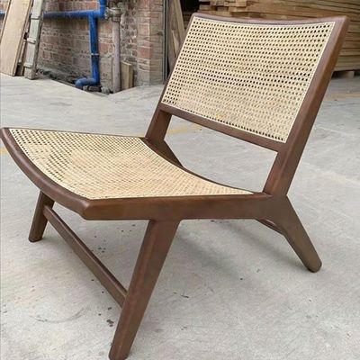 General Silla de descanso de ratán Muebles de dormitorio de color marrón de ratán Silla de descanso de diseño moderno para relajación al aire libre