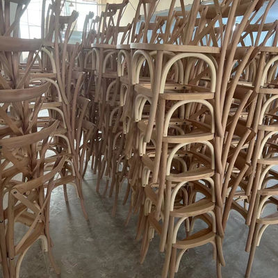 Silla trasera de rotín para comedor boda Silla de madera moderna en color marrón/natural/blanco/vino tinto 25 días Entrega