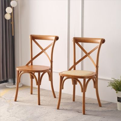 Cuadro de madera de caucho silla de madera para muebles de banquete moderno diseño de muebles para el hogar