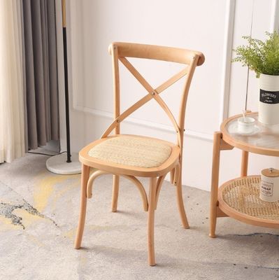 Cuadro de madera de caucho silla de madera para muebles de banquete moderno diseño de muebles para el hogar