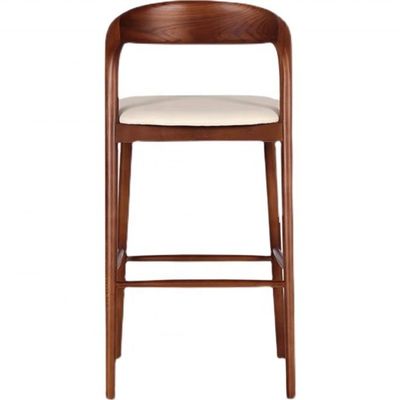 Muebles comerciales Silla alta taburete de bar para hoteles y restaurantes modernos Muebles de taburete de bar de madera