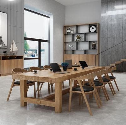 Muebles de comedor Arte nórdico Mesa de comedor de madera maciza/Mesa de restaurante con estilo de diseño moderno