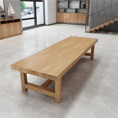 Muebles de comedor Arte nórdico Mesa de comedor de madera maciza/Mesa de restaurante con estilo de diseño moderno