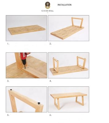 Edificio de oficinas Nordic Art Assurance Mesa de comedor de madera maciza personalizada para un diseño profesional y moderno