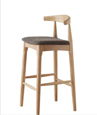 Sillones de madera sólida con espalda alta para muebles para el hogar cómodos y con estilo