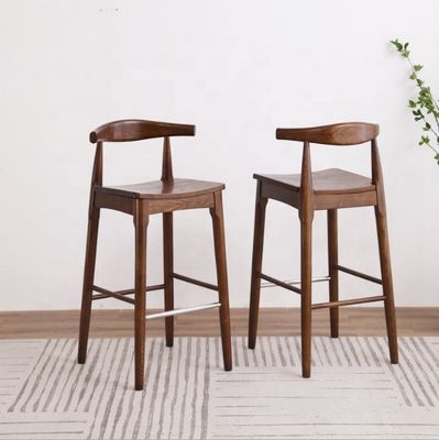 Sillones de madera sólida con espalda alta para muebles para el hogar cómodos y con estilo