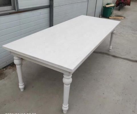 Eventos de bodas al aire libre Alquiler de banquetes de madera Mesa plegable para comedor Mesa de estilo Necesidades diseño y venta plegadas