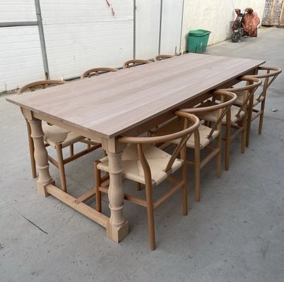 Diseño moderno de la pizarra de nuez cocina restaurante comedor silla de madera y mesa de eventos para el edificio de oficinas flexibilidad