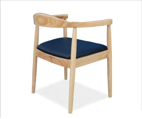 Silla de comedor de madera ecológica para los amantes del café en hoteles y hogares contemporáneos