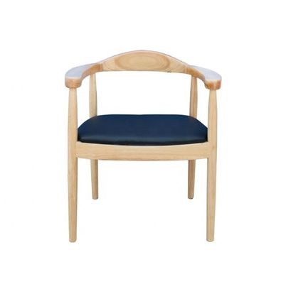 Silla de comedor de madera ecológica para los amantes del café en hoteles y hogares contemporáneos