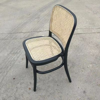 Silla de boda moderna de rotín para banquetes y bodas