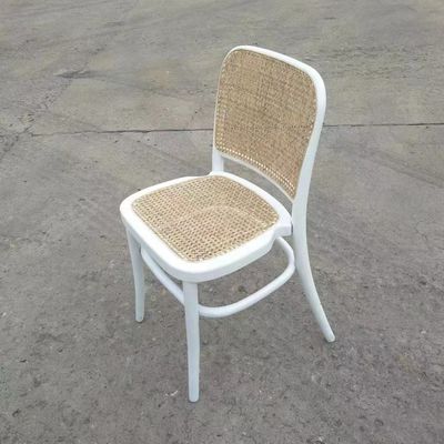 Silla de boda moderna de rotín para banquetes y bodas