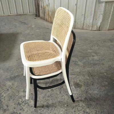 Silla de boda moderna de rotín para banquetes y bodas