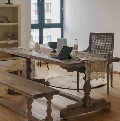 Silla de comedor con marco de madera de pino para diseño único de muebles cocina restaurante mesa plegable