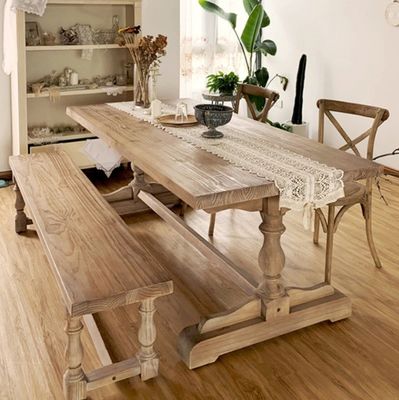 Silla de comedor con marco de madera de pino para diseño único de muebles cocina restaurante mesa plegable