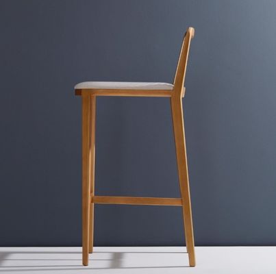 Muebles comerciales Silla de bar de madera sillas de rotín taburete de estilo moderno y venta