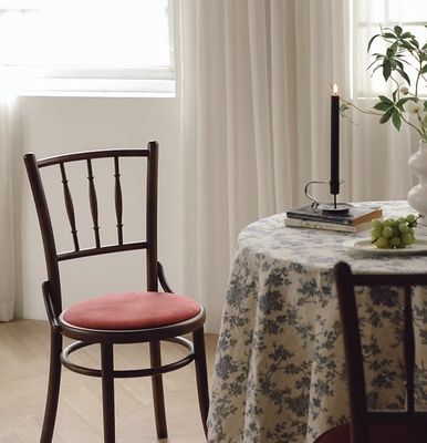 Muebles de comedor Madera maciza Veludo de madera clásica de lujo usado antiguo sillas modernas para bodas y eventos especiales