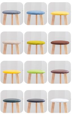 Muebles comerciales de diseño moderno taburete de bar de madera maciza silla alta para bar