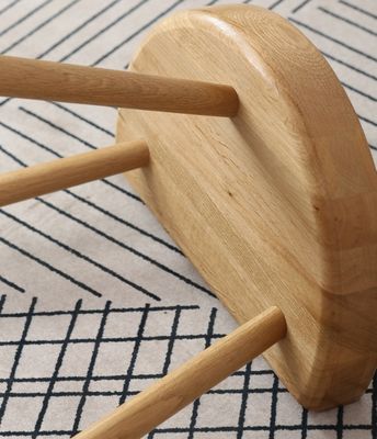 Moderno diseño de silla alta taburete de madera sólida para pub L-62