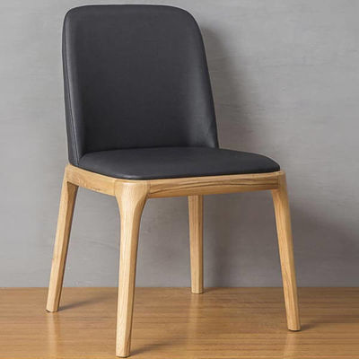 Silla de comedor de madera sólida de tejido de teca para muebles de cafeterías y restaurantes