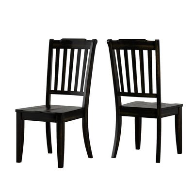 Cadro de madera sólida silla de comedor clásica con respaldo alto para muebles de hotel y restaurante
