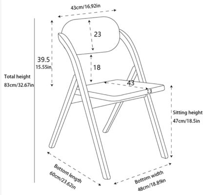 Fruniture de comedor Morden elegante silla de madera con asiento y respaldo de rotín duradero